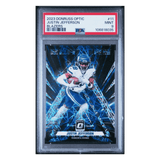 Justin Jefferson PSA 9 2023 Panini Donruss Optic Blazers Card #11