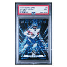Justin Jefferson PSA 9 2023 Panini Donruss Optic Blazers Card #11