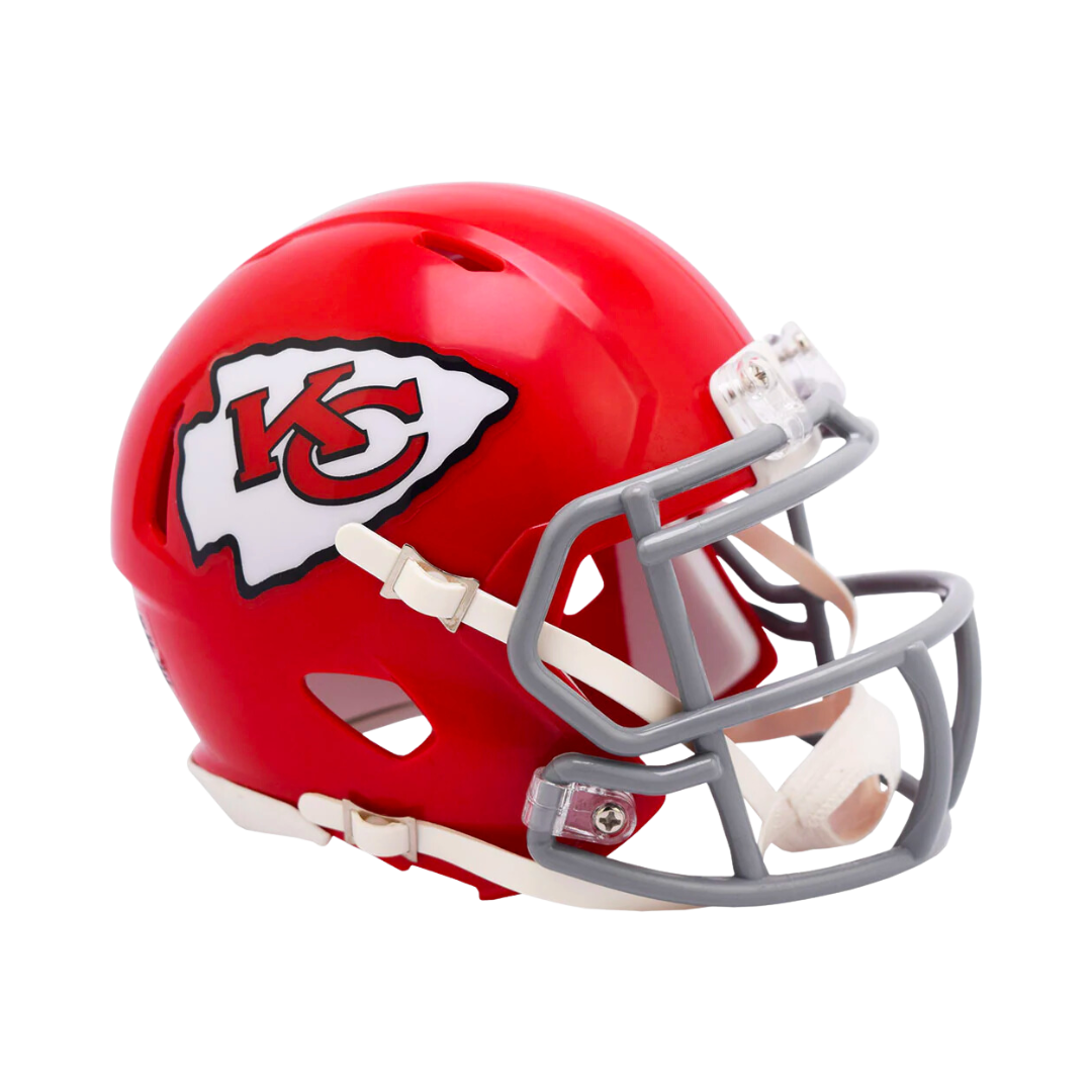 Kansas City Chiefs 63-73 Throwback Speed Riddell Mini Football Helmet