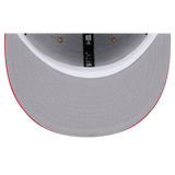 Kansas City Chiefs 8-Bit Wordmark New Era Khaki 59FIFTY Fitted Hat