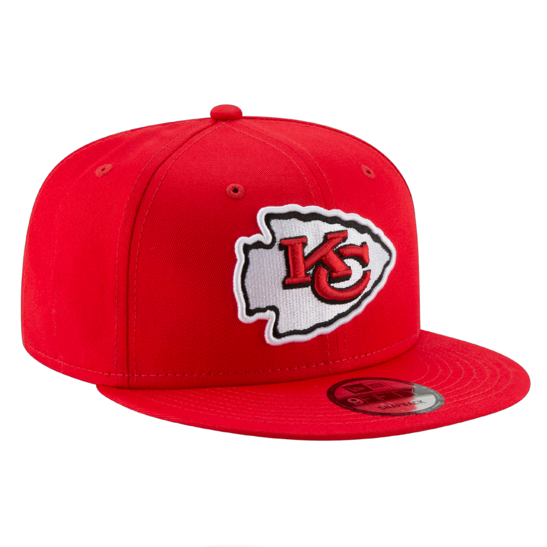 Kansas City Chiefs Basic OTC New Era Red 9FIFTY Adjustable Snapback Hat