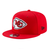 Kansas City Chiefs Basic OTC New Era Red 9FIFTY Adjustable Snapback Hat