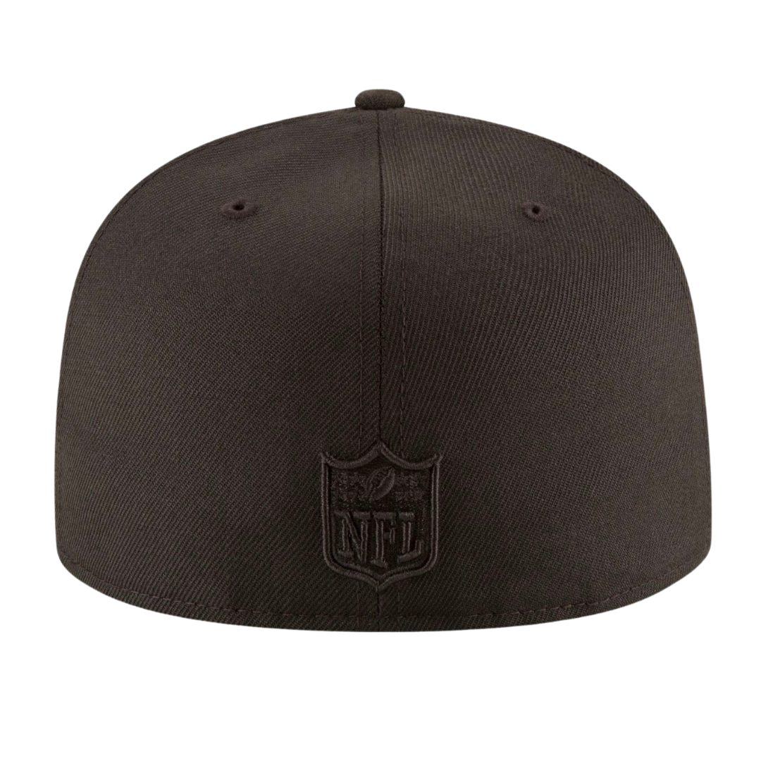 Kansas City Chiefs Black On Black 59FIFTY Fitted Hat