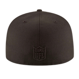 Denver Broncos Black On Black New Era 59FIFTY Fitted Hat