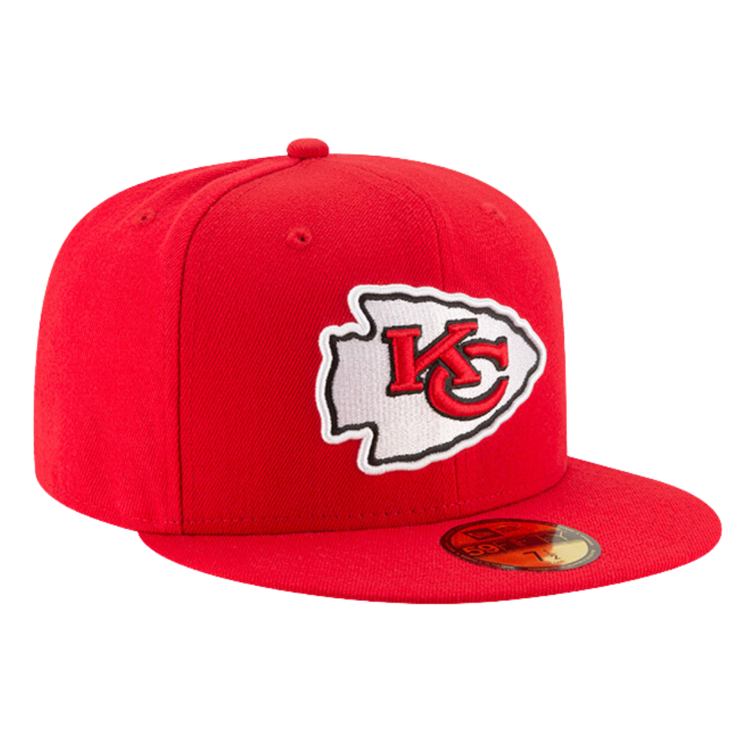 Kansas City Chiefs Front Door Red 59FIFTY Fitted Hat