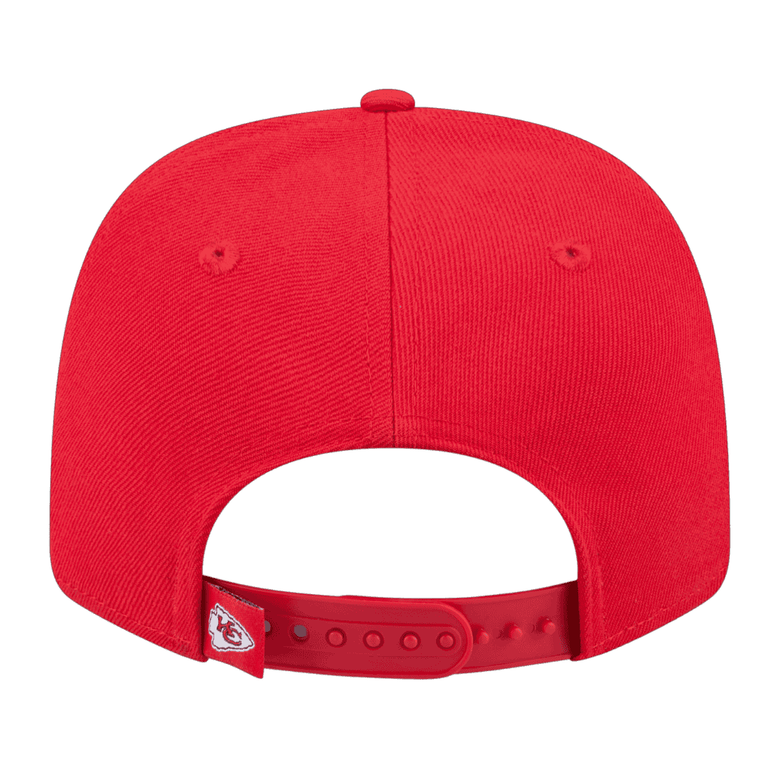 Kansas City Chiefs New Era Red 9SEVENTY Stretch-Snap Hat