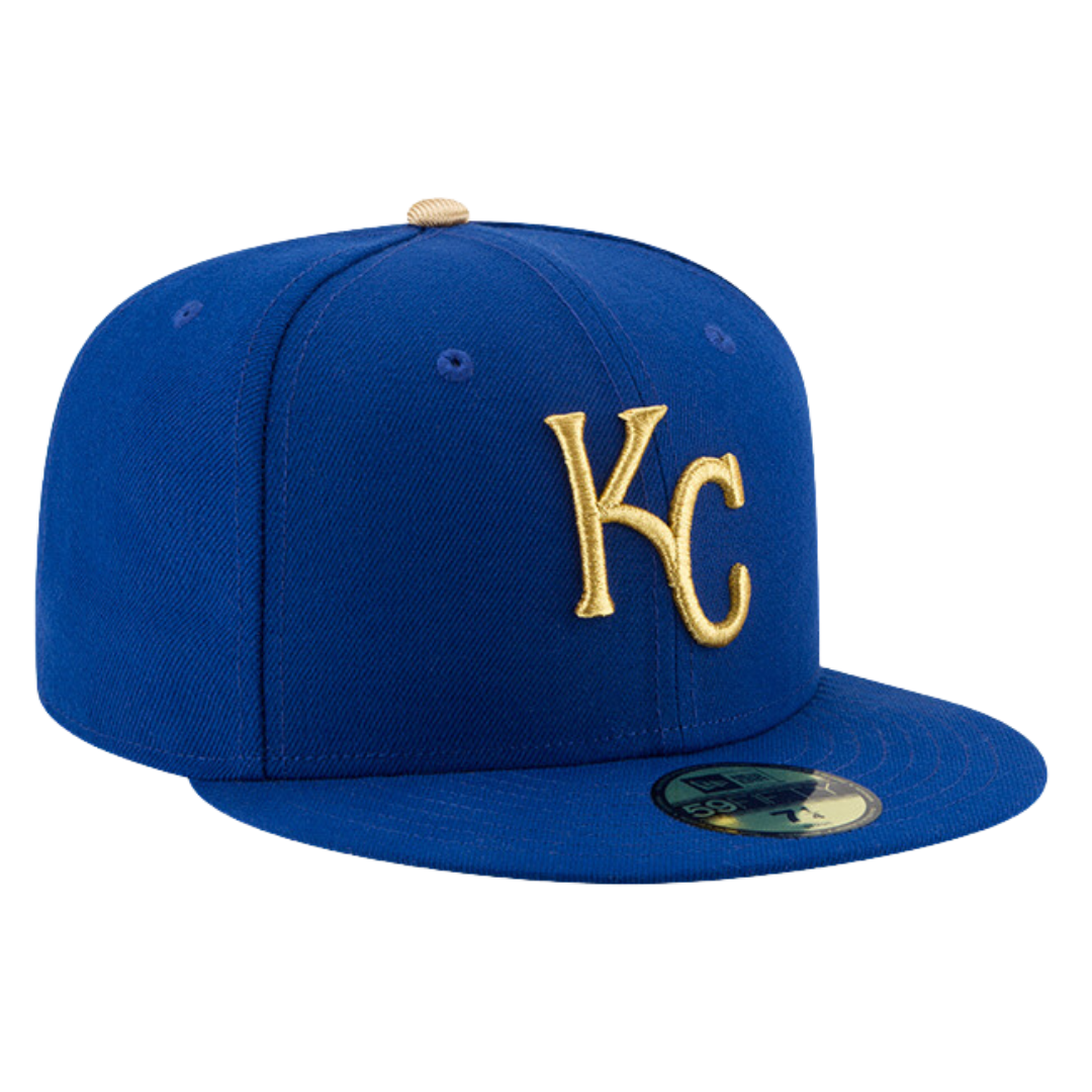 Kansas City Royals Authentic Collection On-Field New Era Royal 59FIFTY Fitted Hat