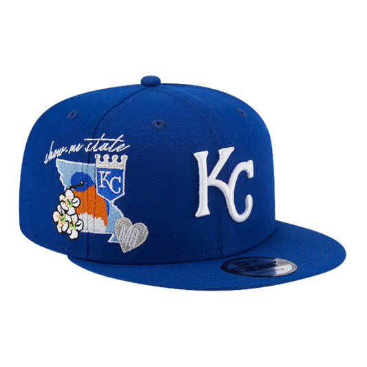 Kansas City Royals Icon 9FIFTY Snapback Hat