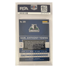 Karl-Anthony Towns PSA 10 2015 Panini Prizm Rookie RC Card #328