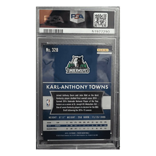 Karl-Anthony Towns PSA 10 2015 Panini Prizm Rookie RC Card #328