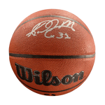 
Karl Malone Utah Jazz Autographed Wilson Basketball - Beckett COA — Front