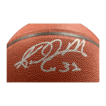 
Karl Malone Utah Jazz Autographed Wilson Basketball - Beckett COA — Back