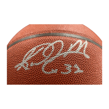 Karl Malone Utah Jazz Autographed Wilson Basketball - Beckett COA