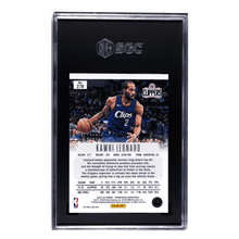 Kawhi Leonard SGC 9 2023-24 Panini Prizm Deca Red Prizm #d/199 Card #278