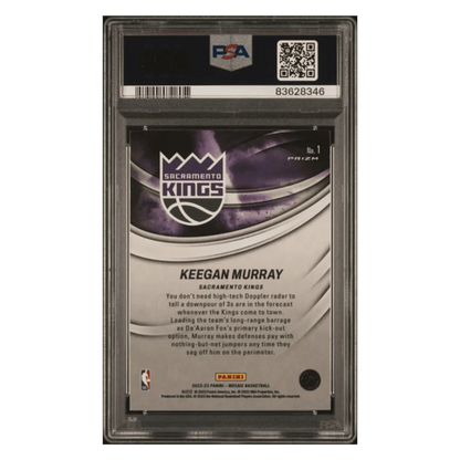 Keegan Murray PSA 10 2022 Panini Mosaic Storm Chasers Rookie RC Card #1