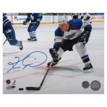 Keith Tkachuk St Louis Blues Alumni Autographed Stick Reach Photo - Fan Cave COA