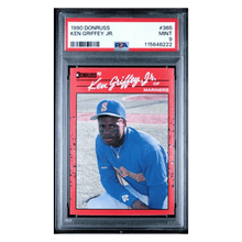 Ken Griffey Jr PSA 9 1990 Donruss Card #365
