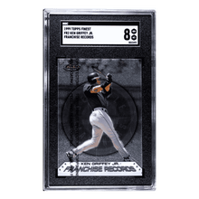 Ken Griffey Jr SGC 8 1999 Topps Finest Franchise Records Card #FR2
