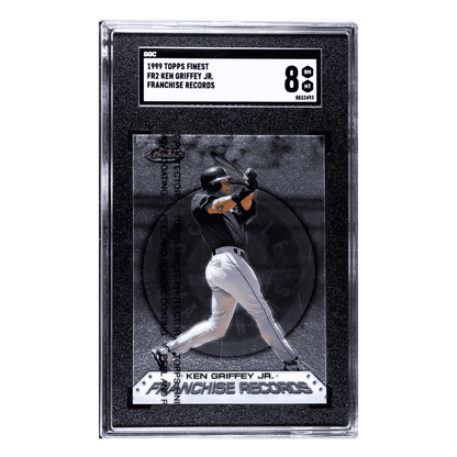 Ken Griffey Jr SGC 8 1999 Topps Finest Franchise Records Card #FR2