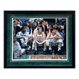 Robert Parish, Larry Bird, Kevin McHale Boston Celtics Autographed Framed 16x20 - Beckett COA