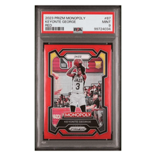 Keyonte George PSA 9 2023 Panini Prizm Monopoly Red #d/ 99 Card #87