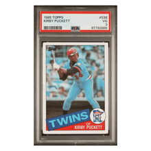 Kirby Puckett PSA 3 1985 Topps Card #536