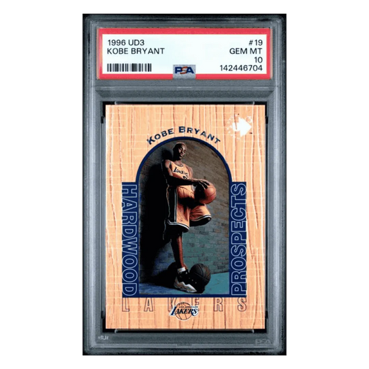 Kobe Bryant PSA 10 1996 UD3 Card #19