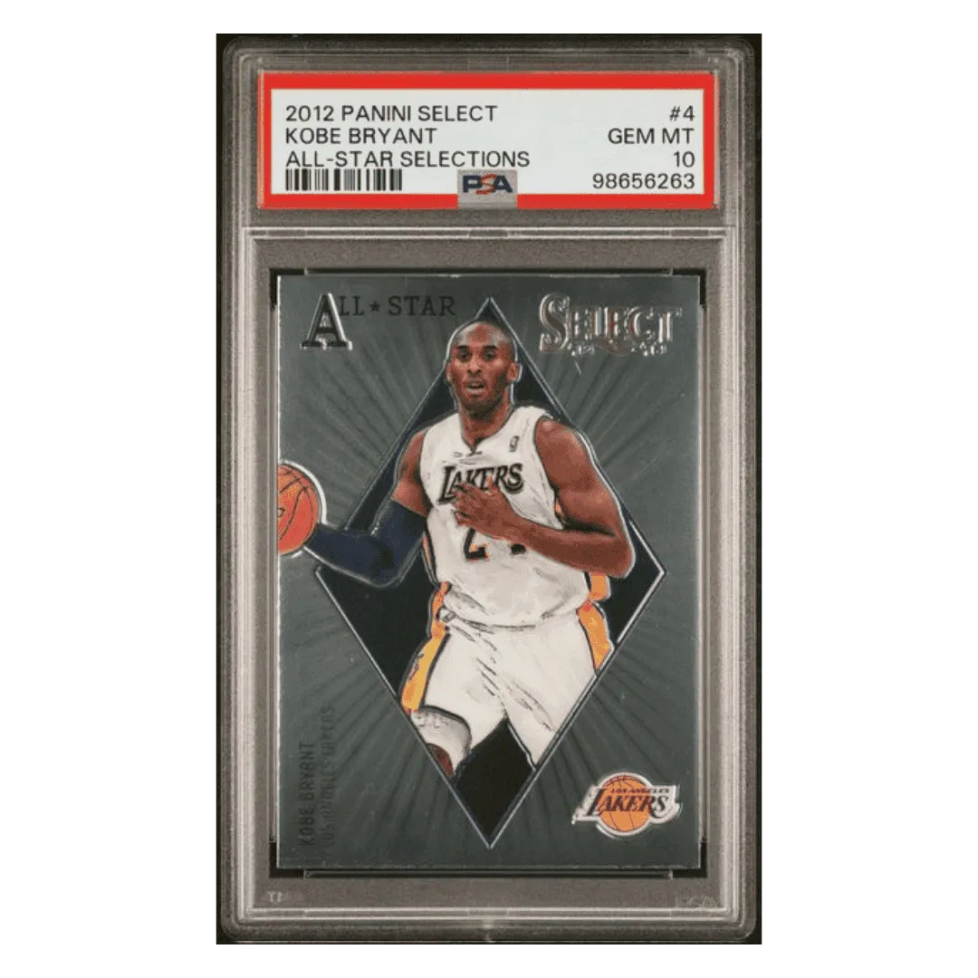 Kobe Bryant PSA 10 2012 Panini Select All Star Selections Card #4