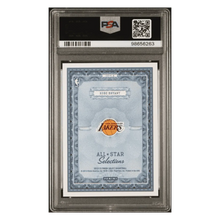 Kobe Bryant PSA 10 2012 Panini Select All Star Selections Card #4