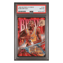 Kobe Bryant PSA 8 1996 Skybox Z-Force Card #142