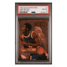 Kobe Bryant PSA 8 1998 Collectors Edge Impulse KB8 Card #1