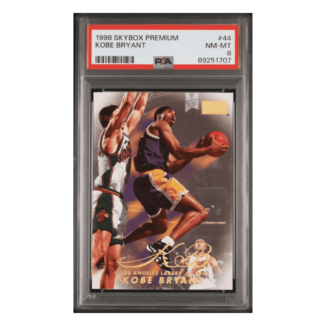 Kobe Bryant PSA 8 1998 Skybox Premium Card #44