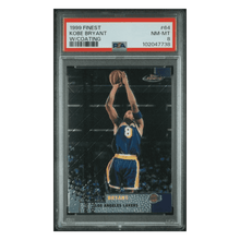 Kobe Bryant PSA 8 1999 Topps Finest w/Coating Card #64