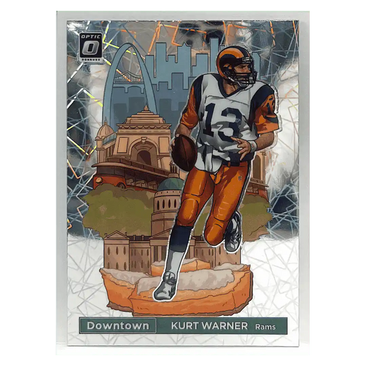 Kurt Warner 2022 Panini Donruss Optic Downtown! Card #DT-KW