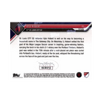 
Kyle Hiebert Autographed 2023 Topps Now 29 Rookie Card - JSA COA — Back