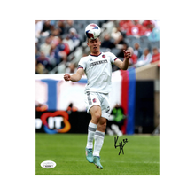 Kyle Hiebert St Louis City SC Autographed Header 8X10 Photo - JSA COA