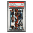 Lamar Jackson PSA 8 2023 Panini Spectra Triple Threats Relics Patch NN Orange #1/10 Card #TTLJA