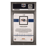 Lamar Jackson PSA 9 2018 Panini Canvas Rookie RC Card #309