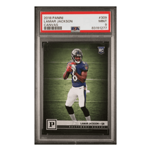Lamar Jackson PSA 9 2018 Panini Canvas Rookie RC Card #309