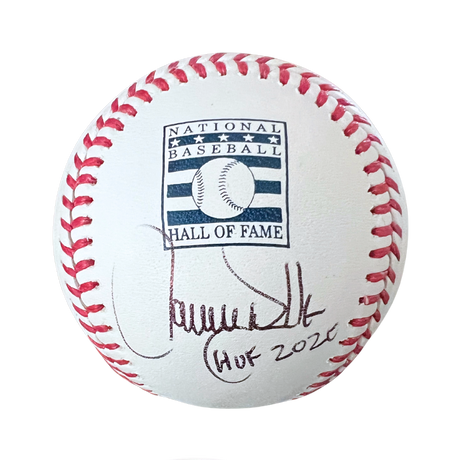 Larry Walker St Louis Cardinals Autographed Hall of Fame Baseball with Inscription- MLB COA