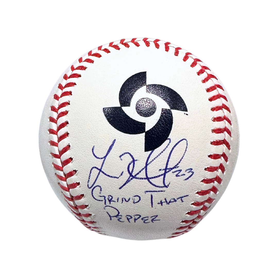 Lars Nootbaar World Baseball Classic Autographed Baseball w/ "Grind That Pepper" - JSA COA