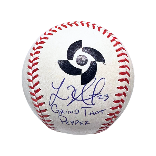 Lars Nootbaar World Baseball Classic Autographed Baseball w/ "Grind That Pepper" - JSA COA