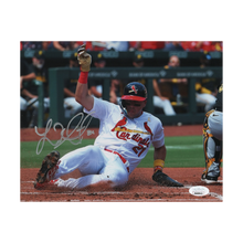 Lars Nootbaar St Louis Cardinals Autographed Sliding Home 8x10 Photo - JSA COA