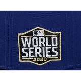 Los Angeles Dodgers 2020 World Series Side Patch New Era Royal 59FIFTY Fitted Hat