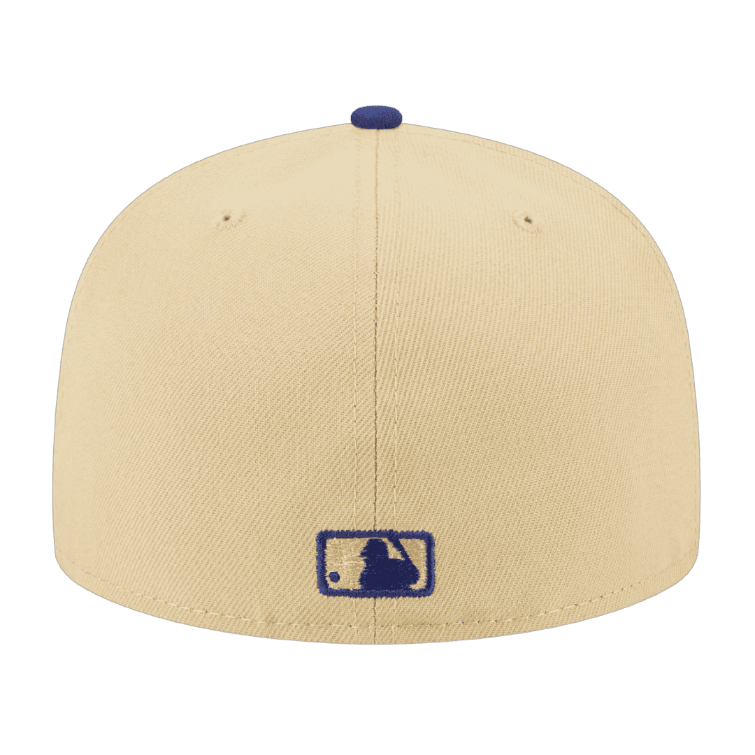 Los Angeles Dodgers Illusion New Era Tan/Blue 59FIFTY Fitted Hat