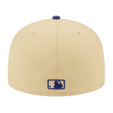 Los Angeles Dodgers Illusion New Era Tan/Blue 59FIFTY Fitted Hat