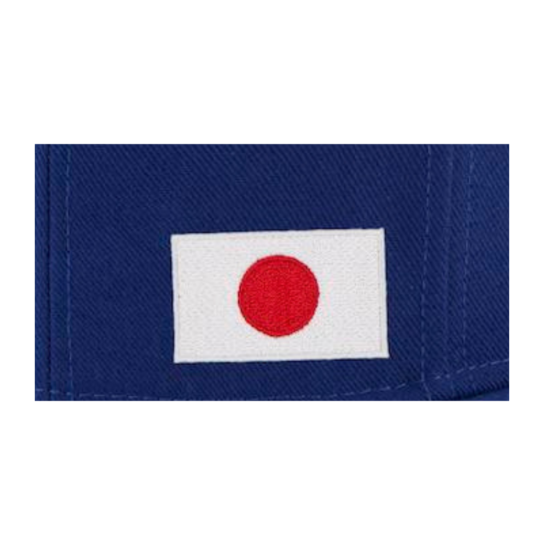 Los Angeles Dodgers Japan Flag 59FIFTY Fitted Hat