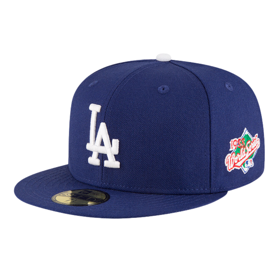 Los Angeles Dodgers Side Patch 1988 World Series 59FIFTY Fitted Hat