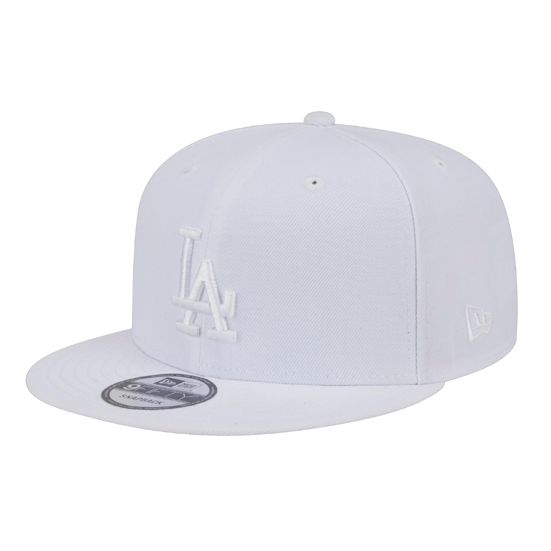 Los Angeles Dodgers White On White New Era 9FIFTY Adjustable Snapback Hat