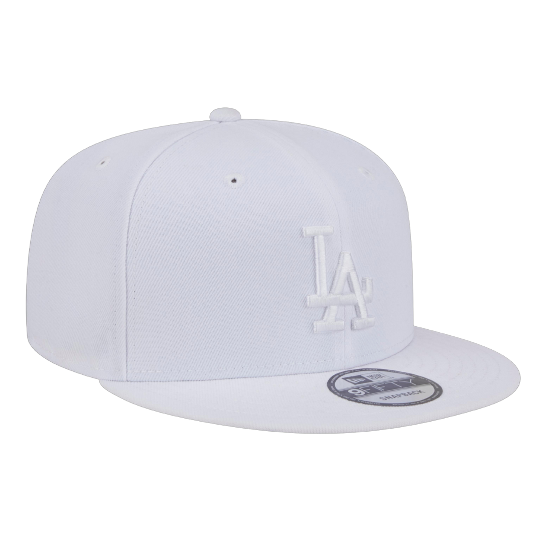 Los Angeles Dodgers White On White New Era 9FIFTY Adjustable Snapback Hat